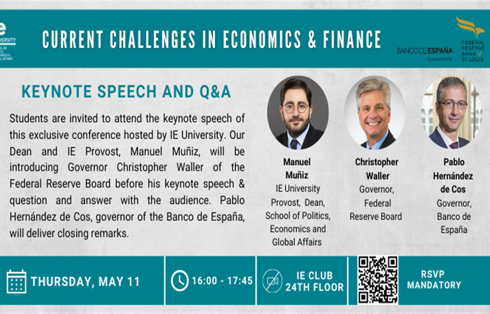 Challenges in Finance: Keynote Speech Live-Tweeting